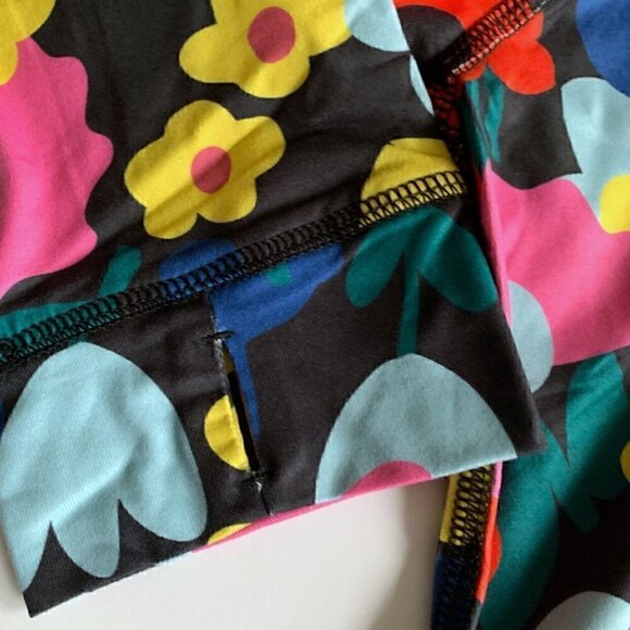 NEW Hanna Andersson Girl UV Black Floral Hoodie  12 Years 150 Cm - Picture 9 of 10